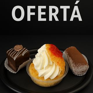 Trio-ul Deserturilor Românești Clasice (Amandină, Savarină, Cartof)