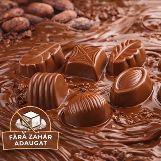 Bomboane artizanale fără zahăr adăugat din ciocolată cu lapte (500 gr.)