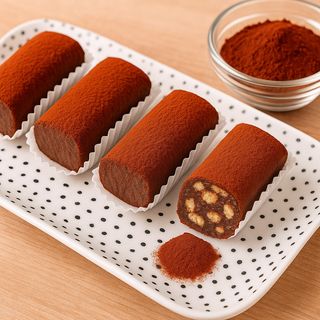 Prajitura cartof/ponci (salam de biscuiti)