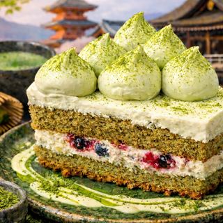 Prăjitura Kyoto Matcha