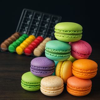 Cutie Cadou Macarons - 36 Bucăți - Dulceața Parisului