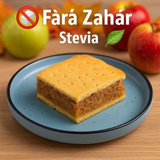 Plăcintă cu mere – indulcita cu Stevia
