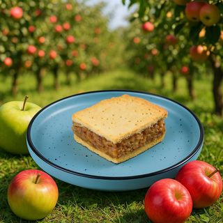 Plăcintă cu mere proaspete  - produs de post