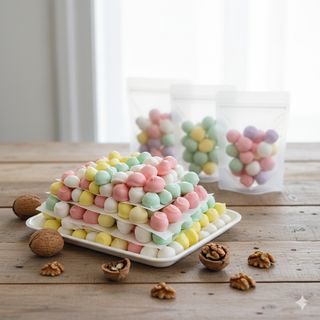 Bomboane fondante asortate - de post (500 gr.)