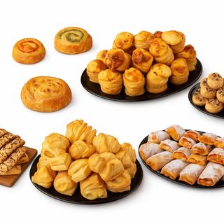 Platou personalizat cu mini patiserie - alege și combină după preferințe