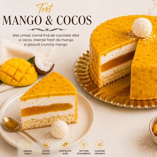 Tort Mango & Cocos (Tropical Velvet)