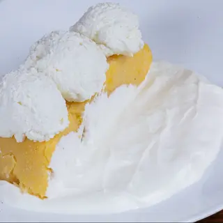 Mamaliga cu branza si smantana