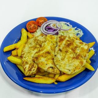 Piept de pui la gratar