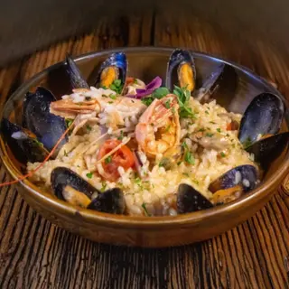 Risotto cu fructe de mare