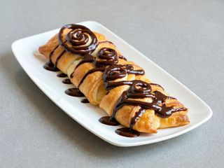 Csokis lángos/Langoș cu ciocolată