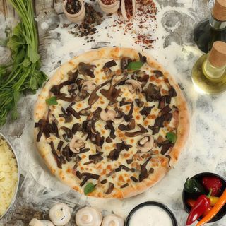 Pizza Proscutto Funghi 1+1 Ø41 cm
