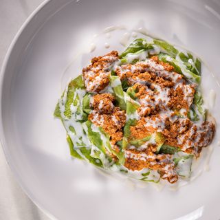 Lasagna aperta alla bolognese