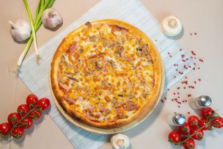 Pizza Quattro Stagioni Vulcano