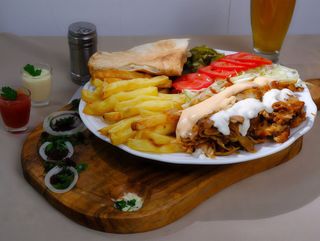 Shaorma farfurie pui