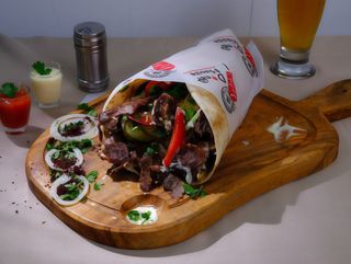 Shaorma berbecut mare