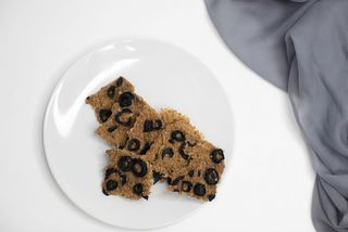 Crackers ceapă şi măsline (raw)