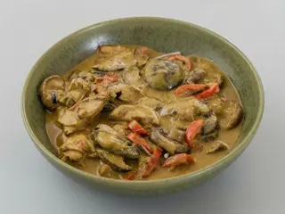 Shiitake curry - vegan / fără gluten