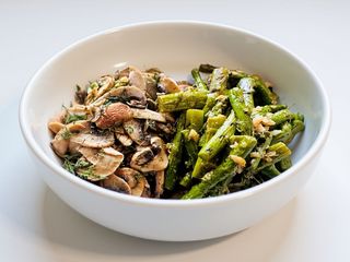 Sparanghel cu Ciuperci champinion- vegan / fără gluten /  300 g 