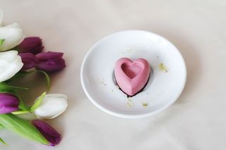 Mini cake căpşuni şi ciocolată - raw / fără gluten /