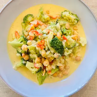 Broccoli cu năut si lapte de cocos - vegan - 350 g