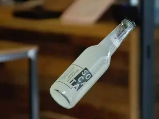 Artisanal elderflower juice