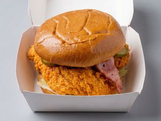 BURGER CRISPY CHICKEN