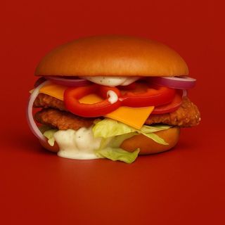 Fresh & Crispy Burger