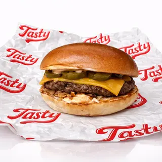 Spicy and Crunchy Burger