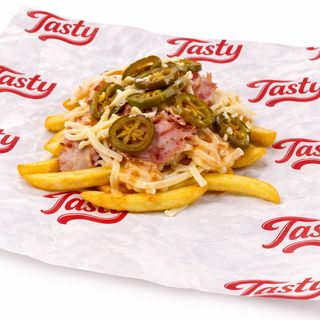 Spicy bacon fries
