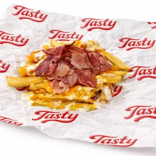 Bacon cheese fries 