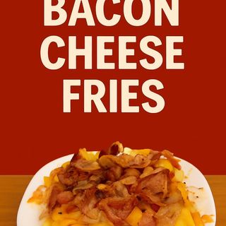 Bacon cheese fries 