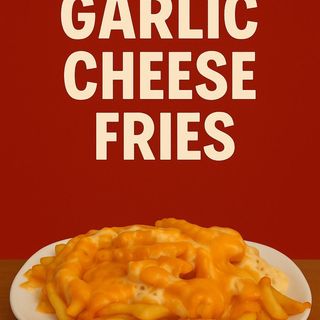 Garlic cheese fries