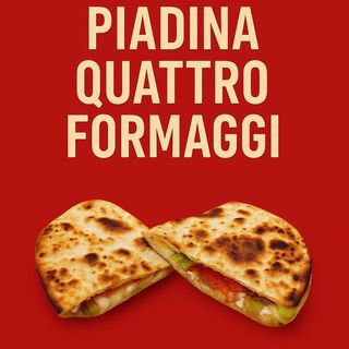 Piadina Quattro formagi 