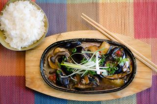 CA TIM XAO NAM - Vinete cu ciuperci si orez