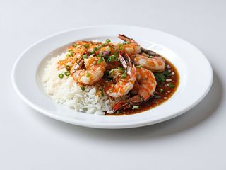 TOM RANG ME - Creveti uriasi in sos tamarin