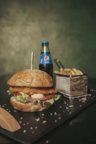 Meniu Chicken Spicy crispy burger