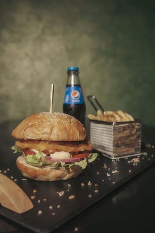 Meniu Chicken Spicy crispy burger