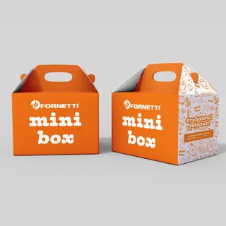 MINI BOX - 300g (4 buc mini hot dog, 4 buc mini cu pizza, 4 buc mini cu ciuperci)