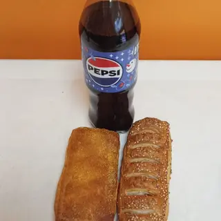 Sunca si smantana + XXL Hot dog + pepsi 500