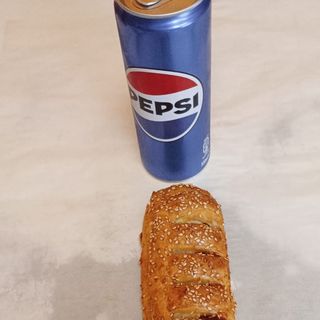 XXl Hot dog + pepsi doza