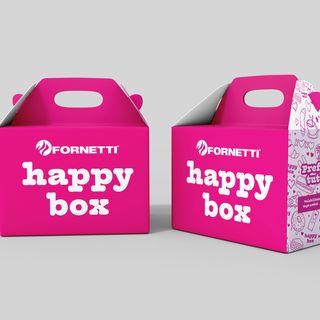 HAPPY BOX - 600g (7 buc mini cu telemea, 7 buc saratele cu cascaval, 4 buc mini cu pizza, 4 buc mini cu telemea si cascaval)