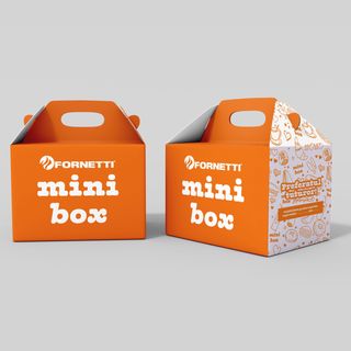MINI BOX - 300g (4 buc mini cu caise, 4 buc melc cu nuca, 4 buc rulou cu ciocolata)