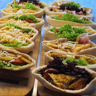 Chifla krokanto cu omleta