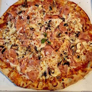 Pizza Prosciutto e Funghi Ø45cm