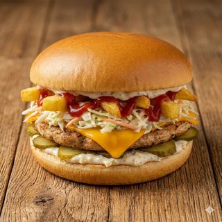 Cheeseburger de Pui