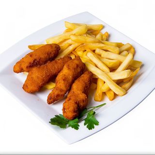 Meniu Strips de Pui Picant