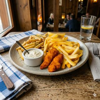 Meniu Strips de Pui Picant