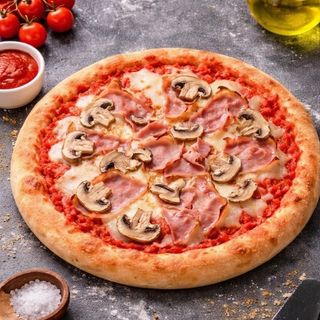 Pizza Prosciutto e Funghi Ø32cm