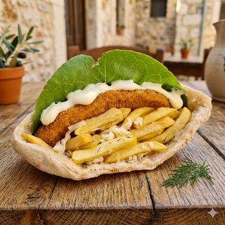 Chiflă cu Șnițel de Pui