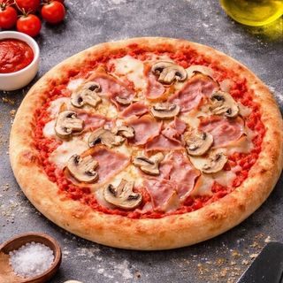 Pizza Prosciutto e Funghi Ø45cm